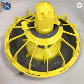 330mm PP Automatic Poultry Feed Pans For Feeding System